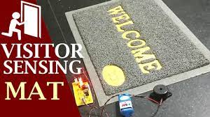 Piezo Based Visitor Sensing Welcome Mat